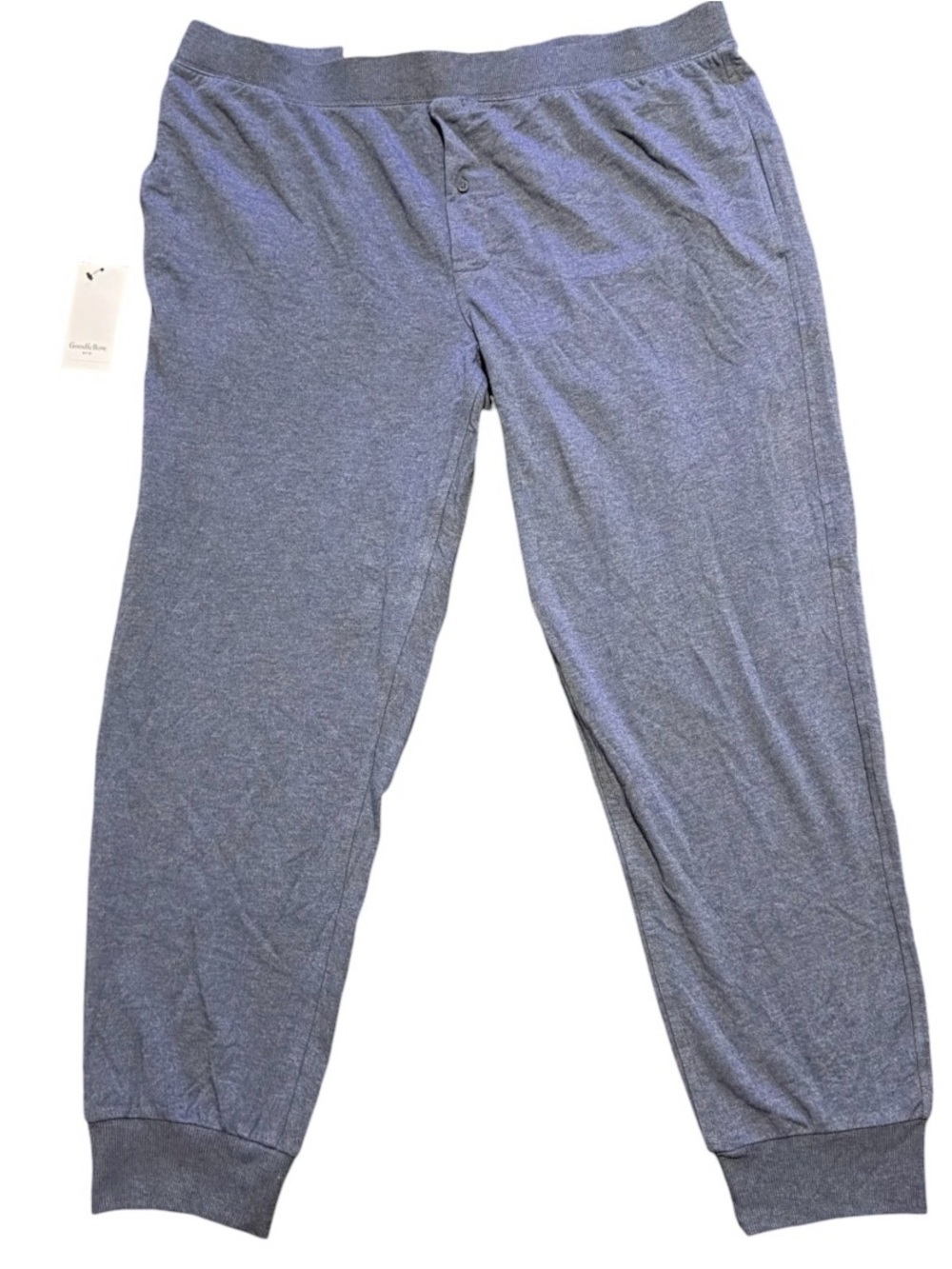 Goodfellow & Co Men’s XL Knit Jogger Pajama Lounge Pants Blue NWT